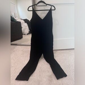 Banana Republic Suede Jumpsuit